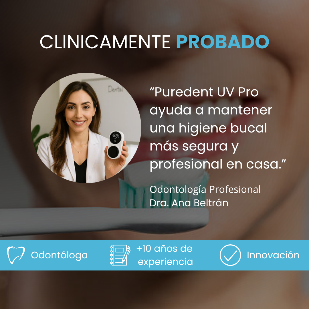 Puredent™ UV Pro - Esterilizador para cepillos de dientes