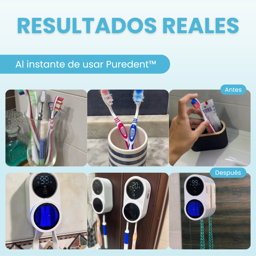 Puredent™ UV Pro - Esterilizador para cepillos de dientes